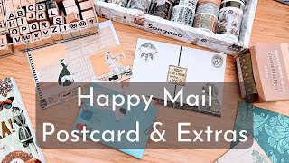 Happy Mail Postcard & Extras