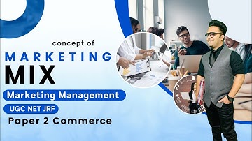 Marketing Mix || Marketing Management || Marketing Ugc Net