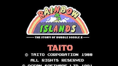 Intro-Demo - Rainbow Islands - Bubble Bobble 2 (NES, Europe)