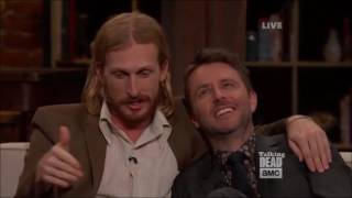 Talking Dead S7 special - Austin Amelio on crotch biting scene (6x14)