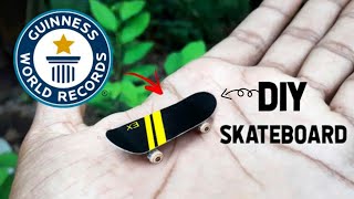 How To Make a Skating board | world smallest skateboard 🛹
