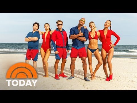 'Baywatch' Exclusive Official Trailer (2017) - Dwayne Johnson, Zac Efron | TODAY