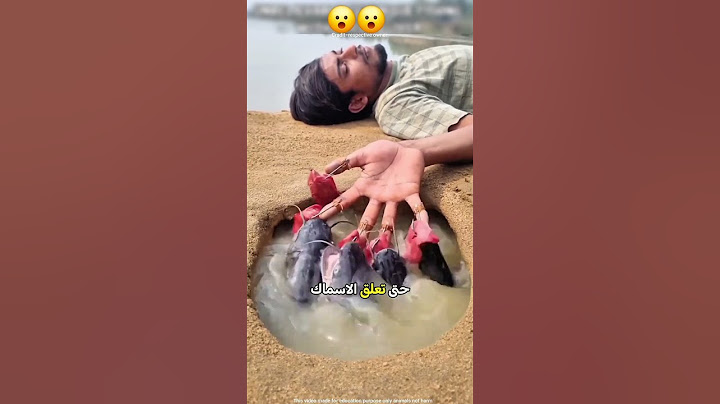 الولد نام أثناء الصيد 🎣😴😱