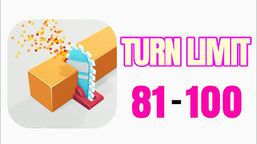 Shape Slicer 3D Turn Limit level 81-100 Game play