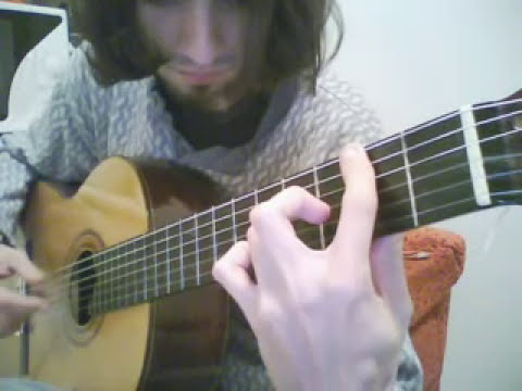 Ragamuffin By Michael Hedges  On Classical Guitar