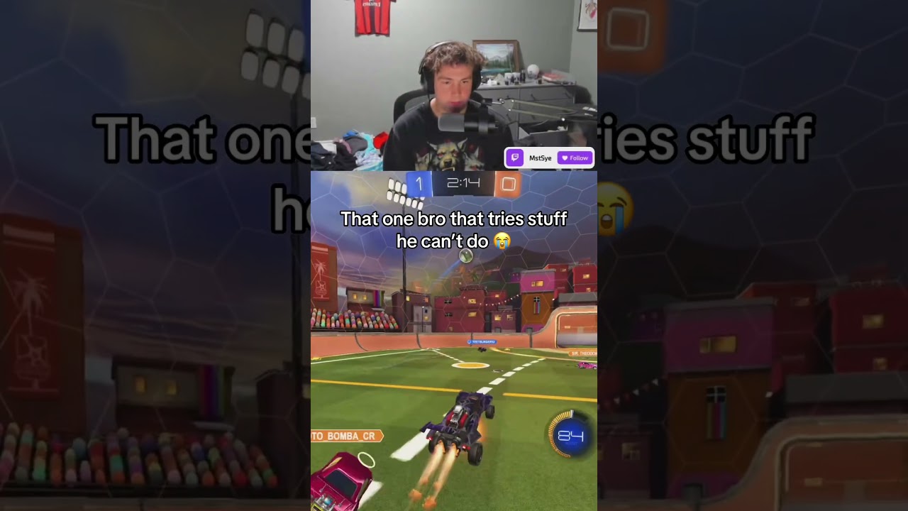Then he be “faking” 😭 #rocketleague #rocketleagueclips #gaming #funny