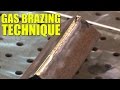 🔥 Gas Brazing Technique