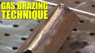 Gas Brazing Technique