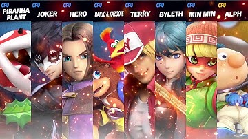 Smash Ultimate:  7v1 Viewer Requested Battle