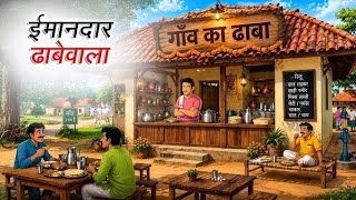 The Honest Dhaba Owner | Hindi Stories | Animated Stories