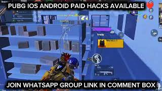 PUBG IOS ANDROID PAID HACK 4.3 SKINS HACKS 4.3  | JOIN WHATSAPP GROUP LINK IN COMMENT BOX