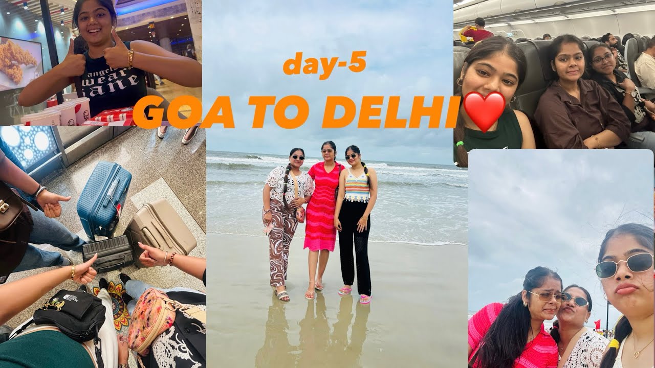 GHAR WAPAS NAHI JANA😭😭 goa day-5