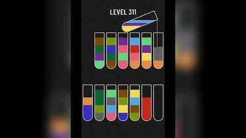 Water sort puzzle level 311
