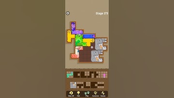 Pazzle cat 😂 Lv.173 gameplay #shorts #game #pazzle #trending #funny