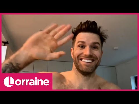 Joel Dommett Appears Topless Live on Air After Rolling Out of Bed | Lorraine