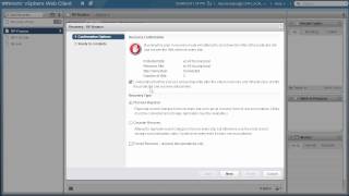 VMware vCenter Site Recovery Manager Reprotect and Failback