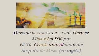 OLPH Scottsdale Livestream Mass - 12:30 pm Mass in Spanish