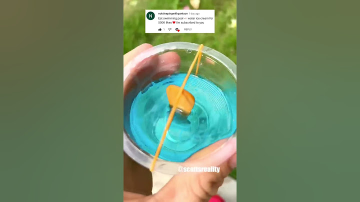 I made SWIMMING POOL 🏊🏻‍♂️ ice cream! 😋