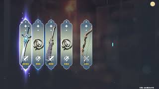 Genshin Impact 180 wishes on the Kazuha and weapon banner I think