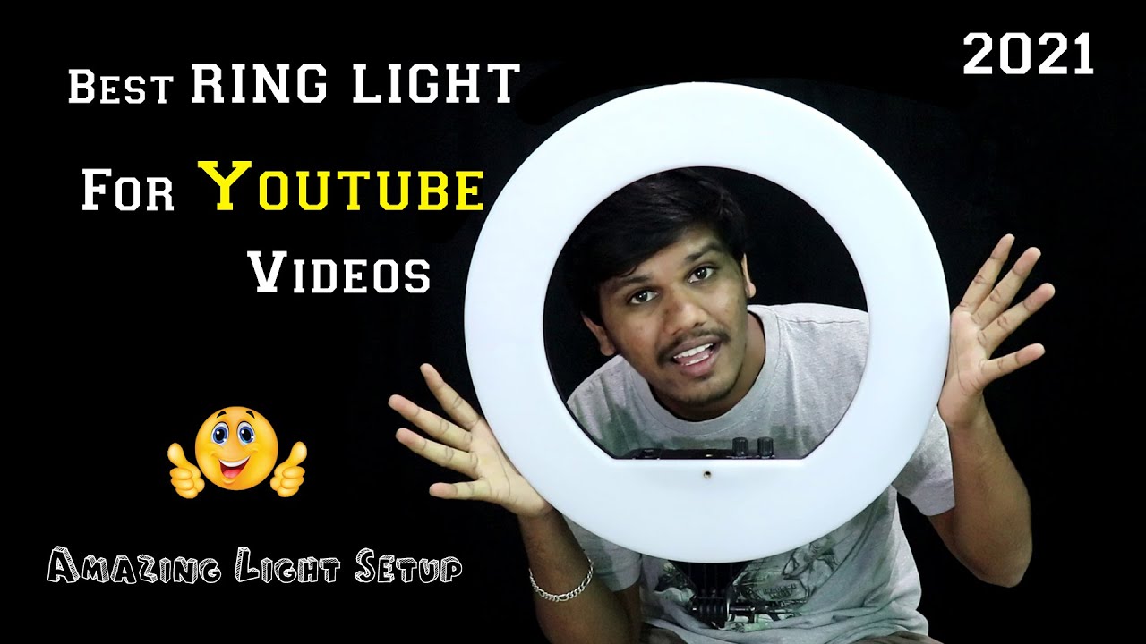 Best RING LIGHT For YouTube Videos under 3500 rs Explained in Telugu ...