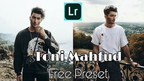 How to Edit Like Toni Mahfud l Free Toni Mahfud Inspired Preset | Free Lightroom Preset For Mobile