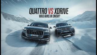 Audi Quattro Vs Bmw Xdrive On Snow Quattro Vs Xdrive