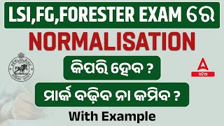 Livestock Inspector, Forester And Forest Guard 2024 | Normalisation Process With Example