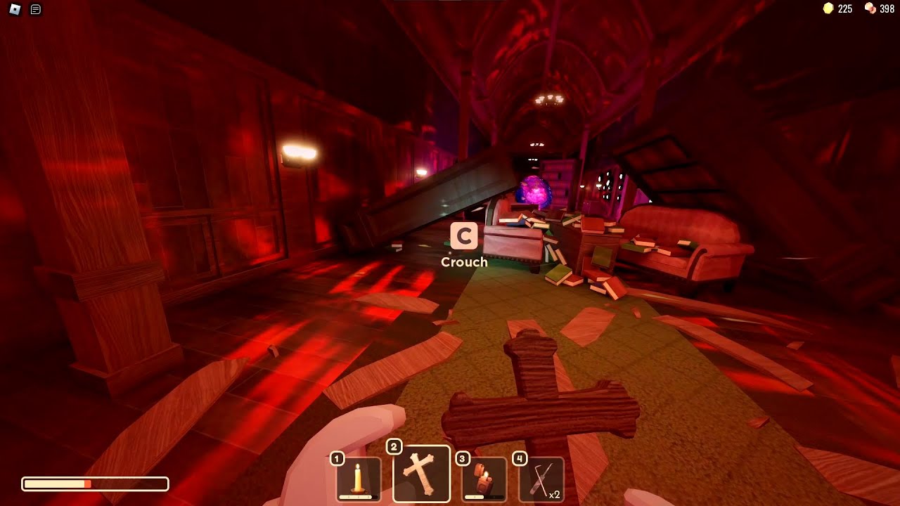 Using Crucifix on Blink during Seek Chase in Roblox DOORS - YouTube