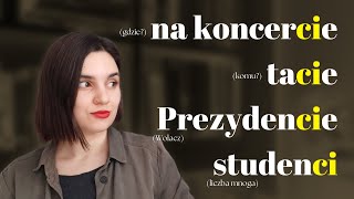 [ćwiczenia B1] Miejscownik, Celownik, Wołacz i rodzaj męskoosobowy