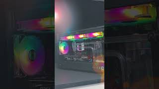 Deepcool CH260 build with cpu custom watercooling