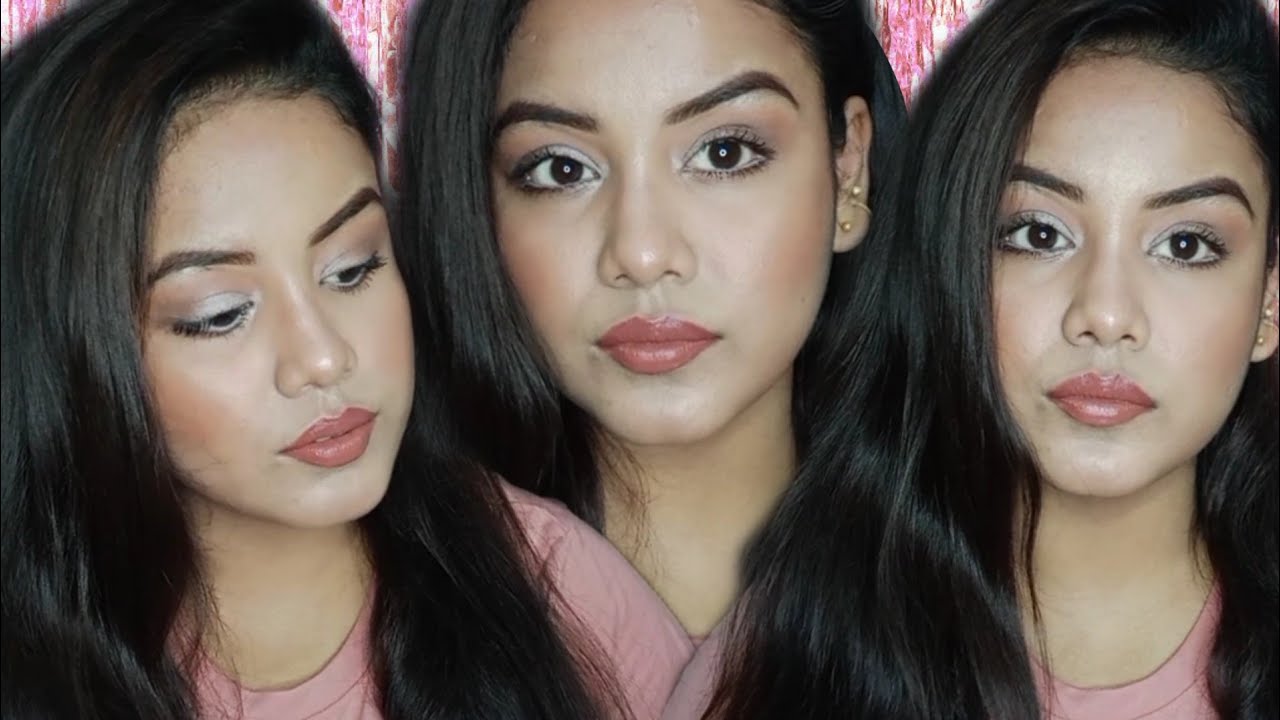 Nude glam,, daily makeup,,office girl,, by Jyoti YouTube