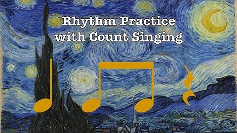 Rhythm Practice with Count Singing - Quarter Rests