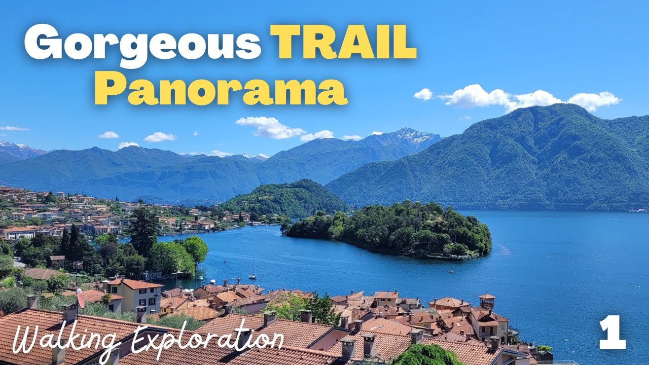 THE LAKE COMO GREENWAY (Colonno to Sala Comacina) [Part 1]