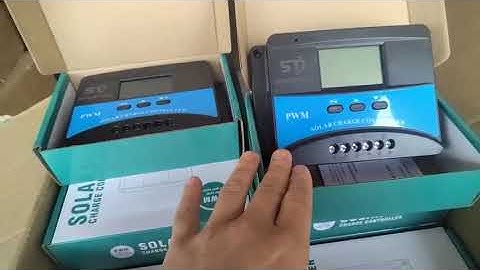 Rẻ mà hiệu quả Sạc Năng Lượng Mặt Trời Soyer Tech PWM 30A-40A-60A Phiên Bản Mới 12V 24V 48V 100V