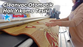 Dokumatik Panel Otomatik Halı Yıkama Makinesi Cleanvac BRS 420 B video 3
