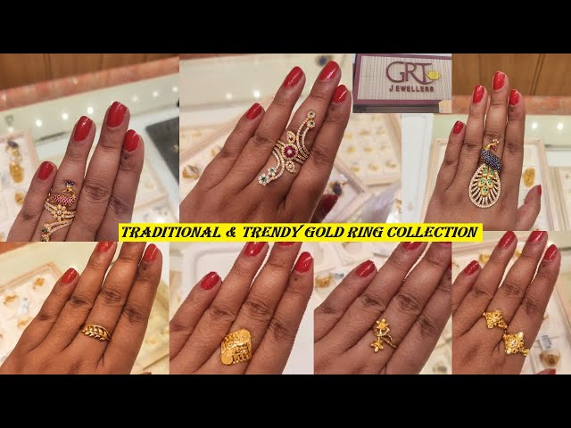 Plain gold finger rings designs with weight || gold plain finger rings  collection | Gold finger rings, Finger rings, Ring designs
