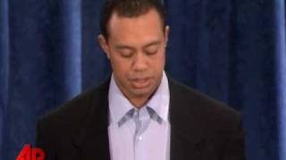 Tiger Woods: "Elin Never Hit Me"