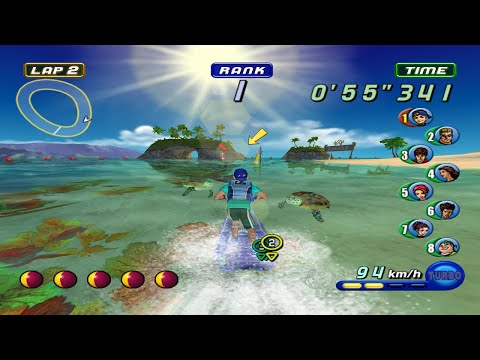 Wave Race: Blue Storm [GC] Gameplay | 1440P | 60FPS