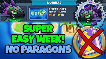 Lych Normal Tutorial || No Monkey Knowledge + No Paragons || Spice Islands (BTD6)