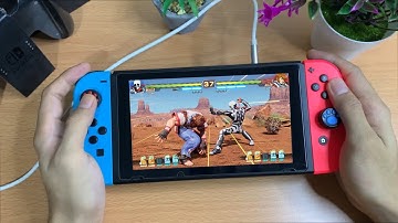 Fighting EX Layer : Another Dash Switch Gameplay In Handheld