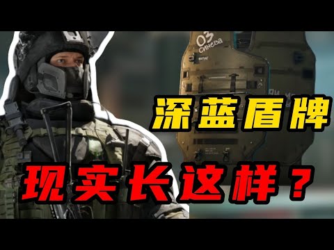 三角洲行动: 深蓝的盾竟然有100多公斤？它也有现实原型？ #三角洲行动 #deltaforce