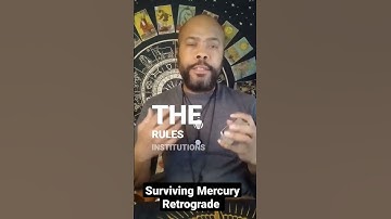 How to Survive Mercury retrograde  #astrology