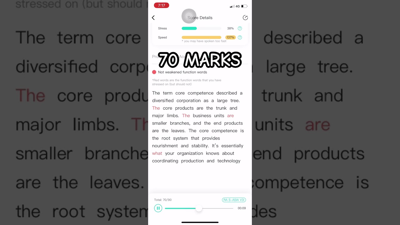 I got 70 Marks for PTE Read Aloud Test Using APEUni | Madz Academy 