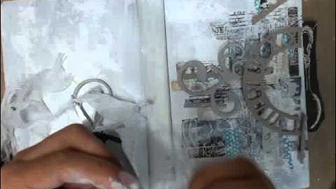 Altered Vintage Book Class - Prima Printery Art Journal