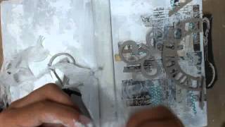 Altered Vintage Book Class - Prima Printery Art Journal