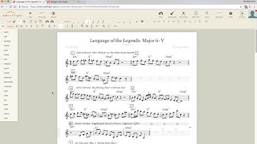 Guided Lead Sheets and Etude Writing Using Noteflight