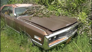 Rescued 71 Chrysler New Yorker  Will it Start, Run and Drive?