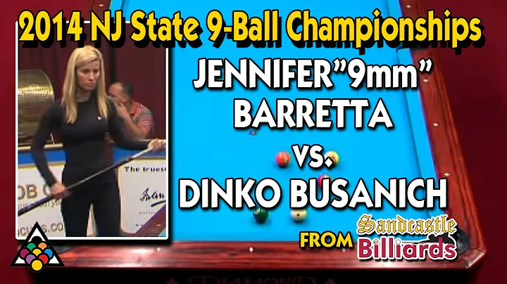 2014 NJ State 9-Ball Championships: Jennifer Barre...