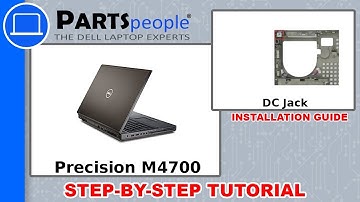 Dell Precision M4700 (P21F001) DC Jack How-To Video Tutorial