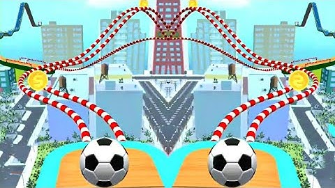 Sky Rolling Ball 3D - All level Gameplay Walkthrough Android iOS (level 178-181)